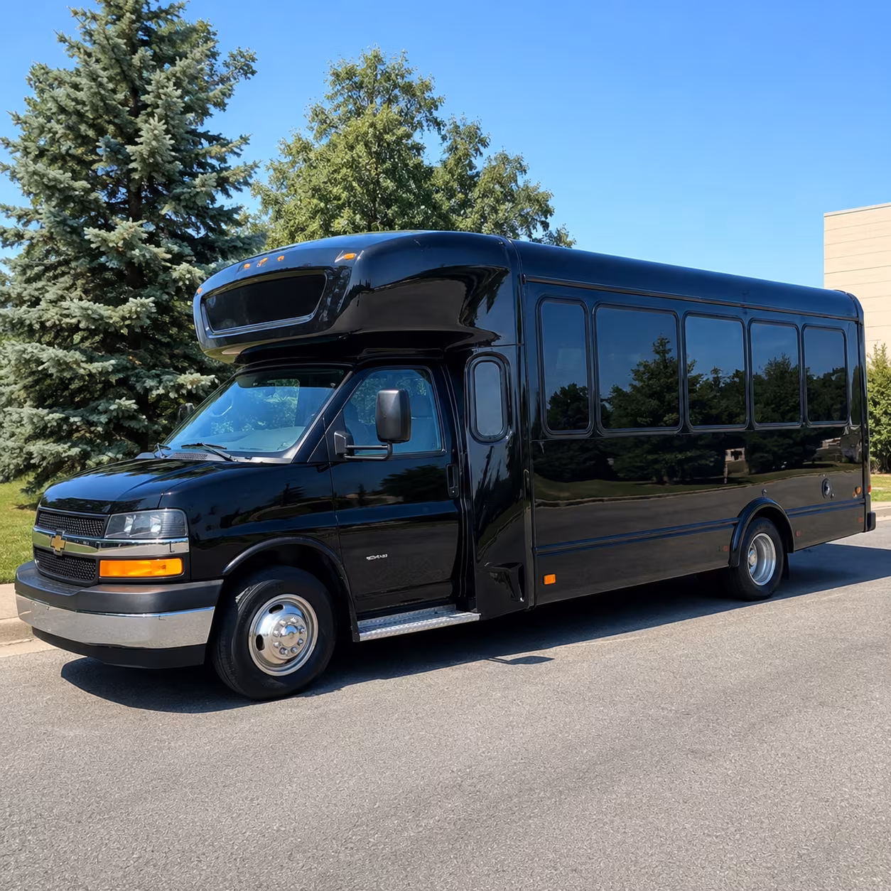 lacey wedding party bus rental