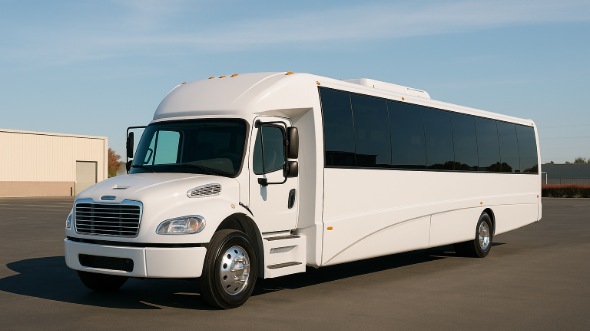 Exterior of Charter Bus Company Lacey's 18 Passenger Minibus in Lacey