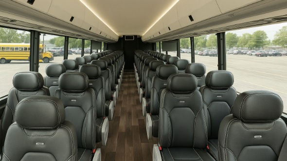 lacey 20 passenger minibus inside