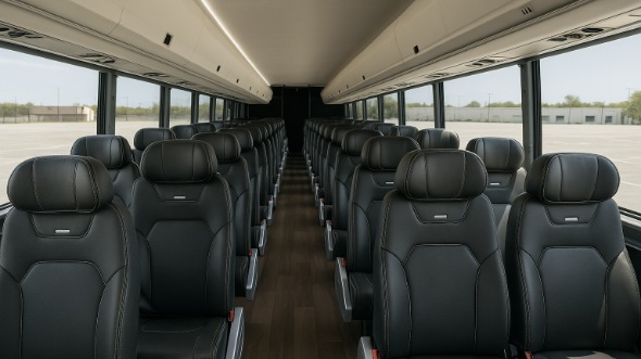 lacey 25 passenger minibus inside