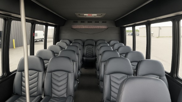lacey 28 passenger minibus inside