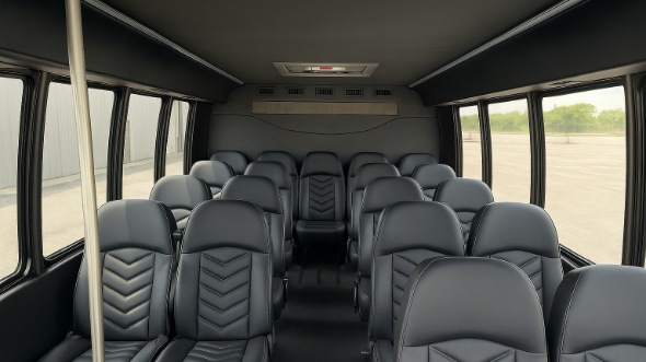 lacey 30 passenger minibus inside
