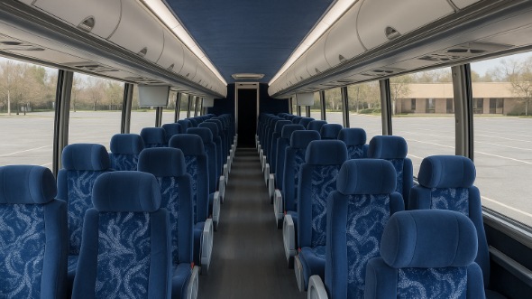 lacey 56 passenger charter bus rental