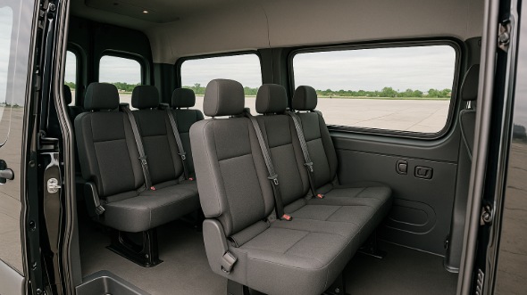 lacey sprinter van with driver rental